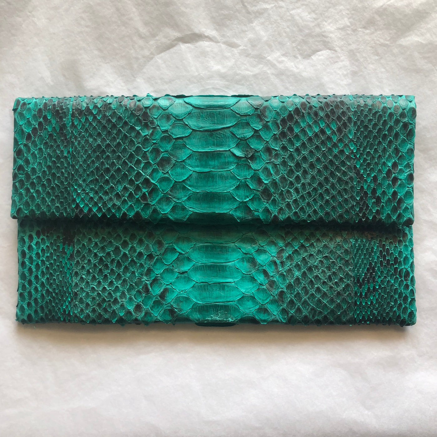 Folding Python Clutch by KonaCoco