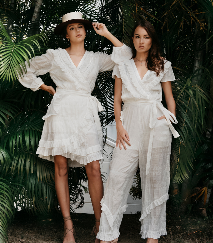 Gamine Jumpsuit by KonaCoco Urban Luxe Collection by KonaCoco