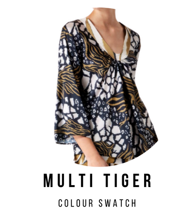 Multi tiger swatch