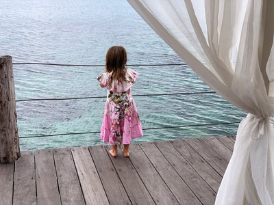 Floral Girls Dress by Erika Peña (DESIGNER EXCLUSIVE)