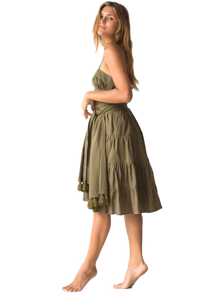 Rumba Multi-Tassel Sash Belt by Erika Peña