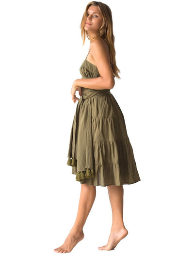 Rumba Multi-Tassel Sash Belt by Erika Peña