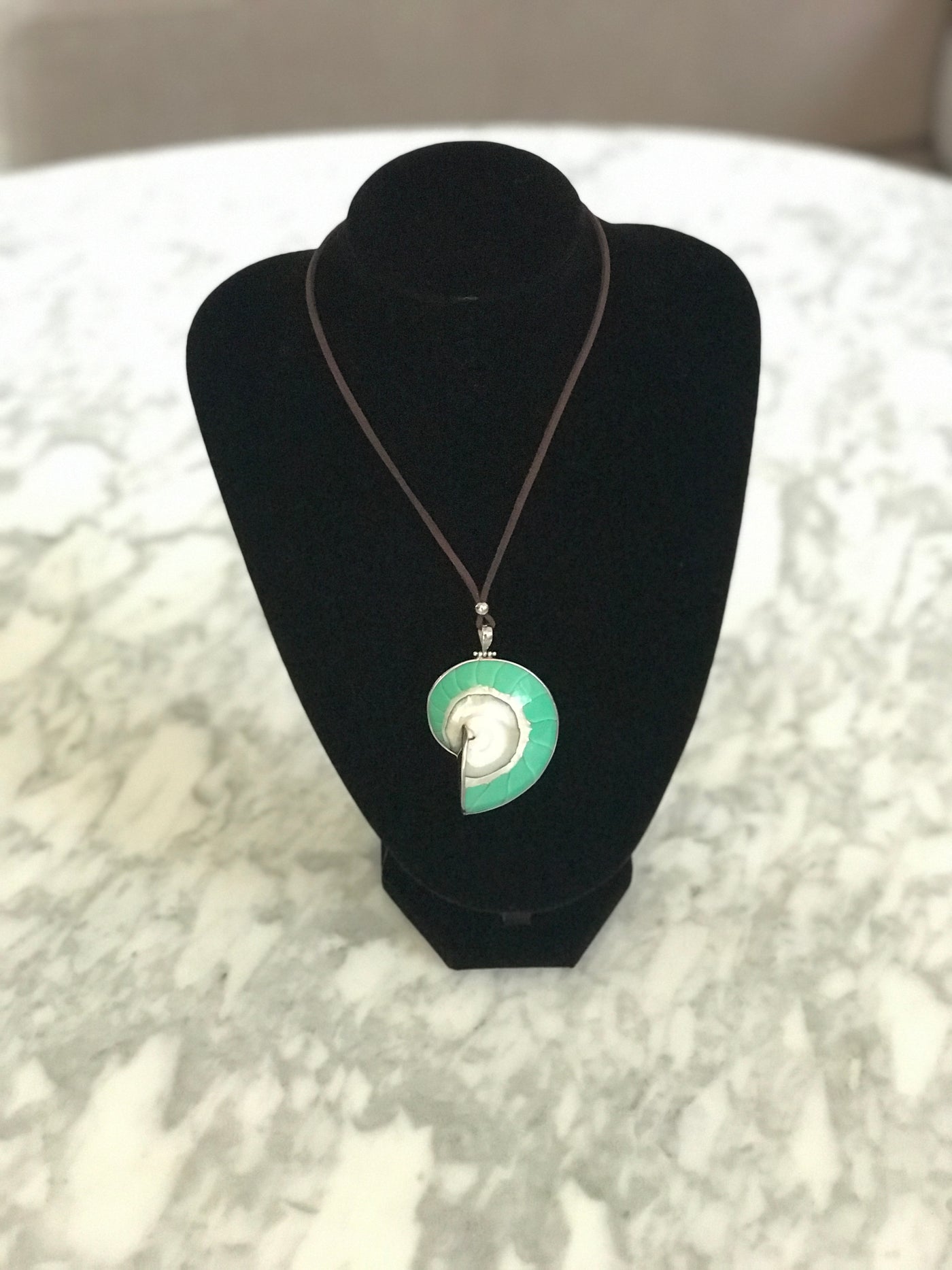 Oversized Shell Pendant